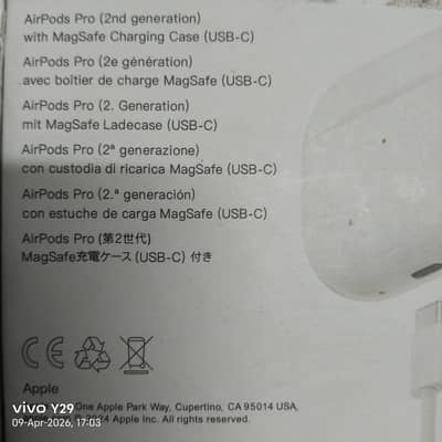 Air pods pro ( 2nd generation)