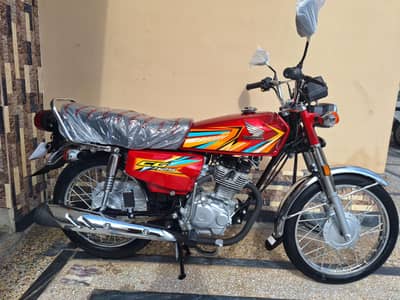 Brand New Honda CG 125 (2026 Model) - Unregistered - Just 2 KM Driven