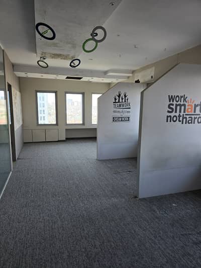 Parsa Tower sami furnished office for rent 1585sqf in shahar e Faisal.