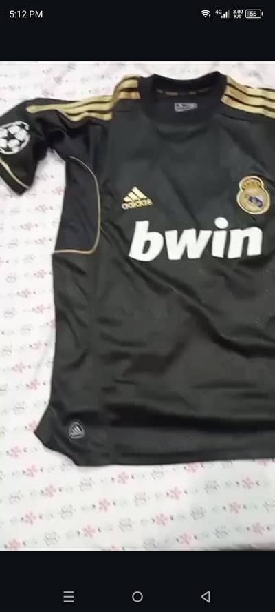 real Madrid new jersey not even used  for sale