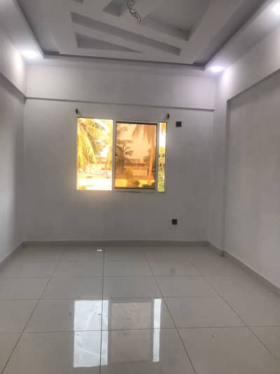 North nazimabad block C 2nd floor for rent Brand new portion 3 bed DD corner RO plant installed