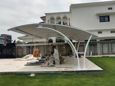 Car parking shade/ Best house garage shade / Pvc wall mount / Car roof