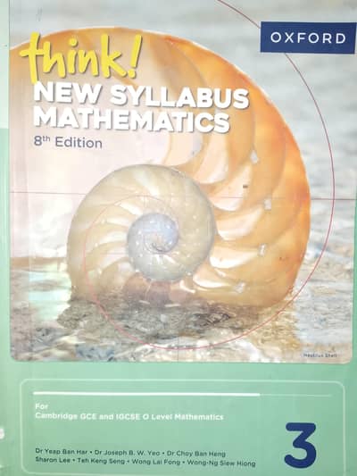 MATH D3 BOOK FOR O LEVEL CAMBRIDGE