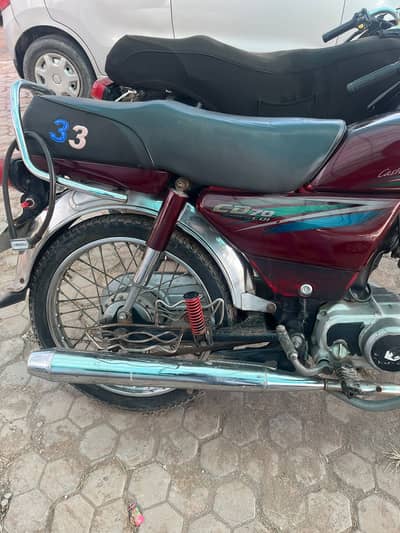 Honda CD70 2016 model | Okara Number | Genuine condition m