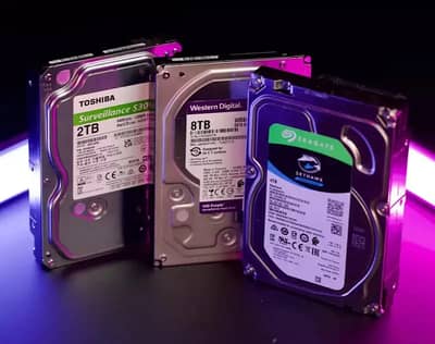 Original HDD 1TB, 2TB, 3TB, 4TB, 6TB & 8TB Hard Drives at best price