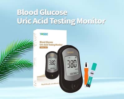 YASEE 2-in-1 Blood Glucose & Uric Acid Monitor