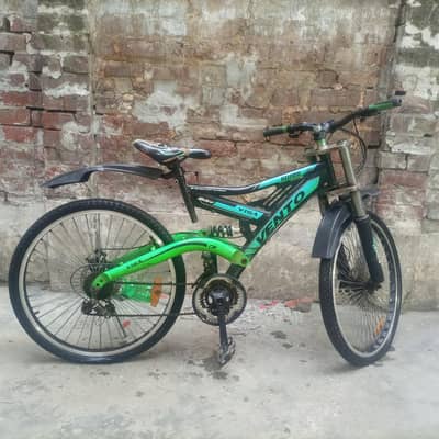 used mountain bike (with gears)