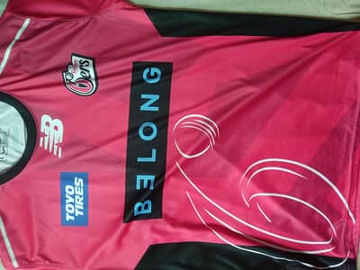 Babar Azam name shirt bbl