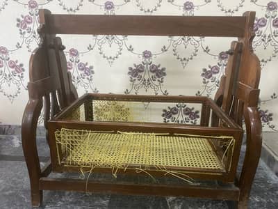 Jhola for sale solid wood condition 9/10