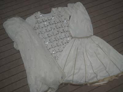 nikkah white dress