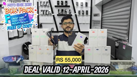 Motorola Moto Edge 2025 256/24 Brand New Box Pack (Pouch Free)