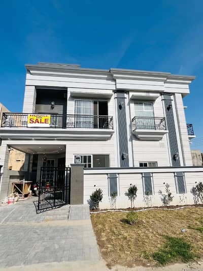 6 MARLA CORNER MODERN DESIGN HOUSE FOR SALE IN DHA RAHBER MAIN 50FT RD