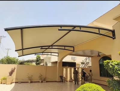 Pole parking shade in Pakistan , Canopy shade, Wall mounted Garage