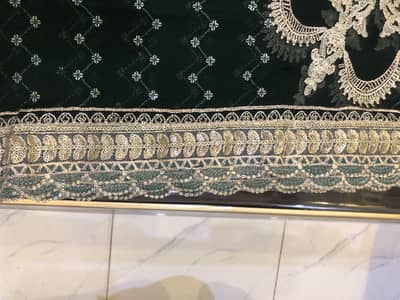 Unstitched party wear