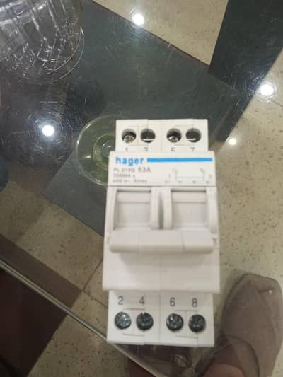 Hager 63A Changeover Switch's