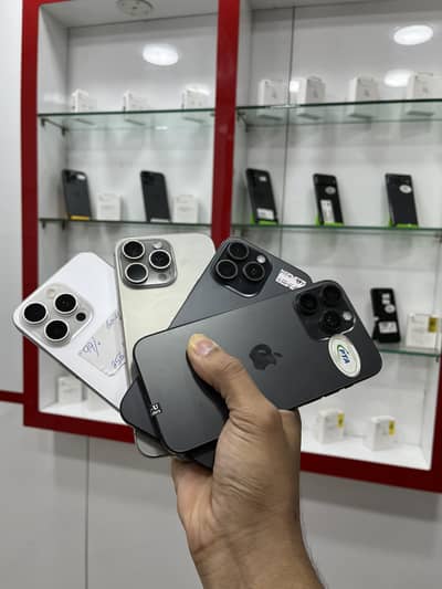 iphone 15 pro max pta approved  256GB