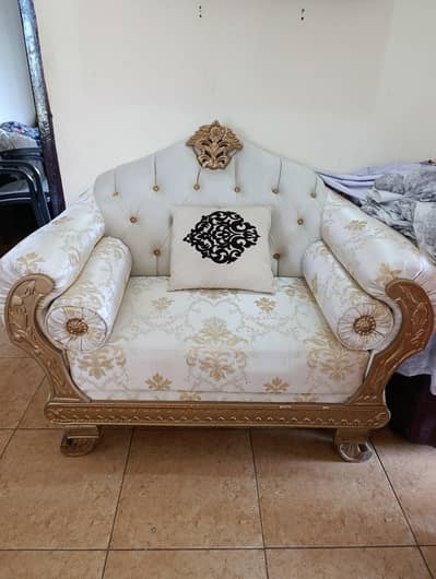 Original wood 6 Seater luxury  sofa set