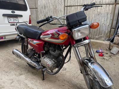 CG 125 model 2016