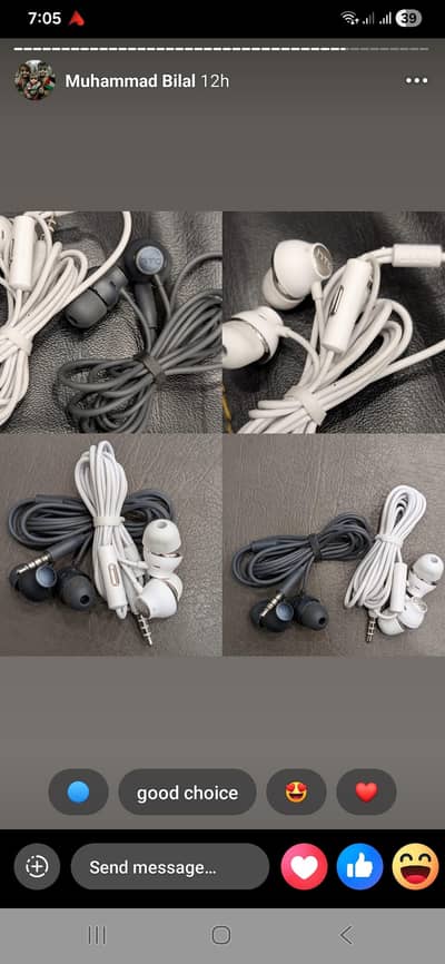 Htc Branded Handsfree Premium Quality 3.5mm jack, Iphone,Android comp.