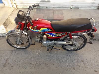 Honda CD 70 20/21 model total genuine