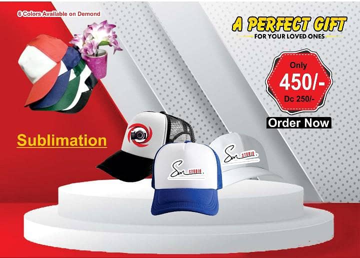 Customized printed cap 0