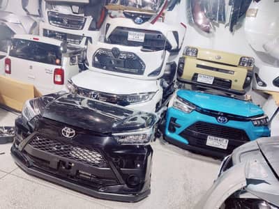 Toyota Raize Bonnet,Bumper,,Headlight  Fender,All body parts Available