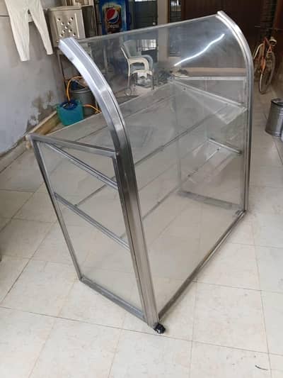 See Through Showcase. Foldable.