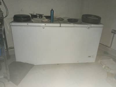 double door deep freezer