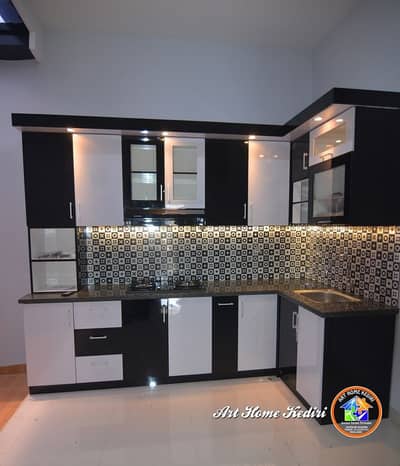 Wardrobe / Media wall /Kitchen Cabinets/Wooden Floor /wood work