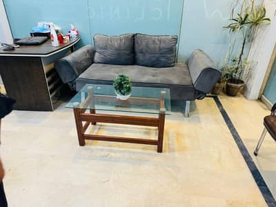 Comfortable sofa bed for sale . . good condition