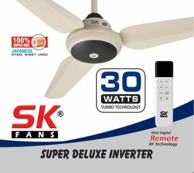 SK SUPER DELUXE 30WATTS AC INVERTER