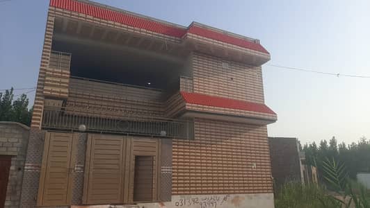 10 marla house in front of wapda colony gate on tetra khushmakm side