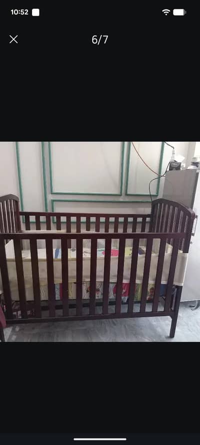 wooden kids cot