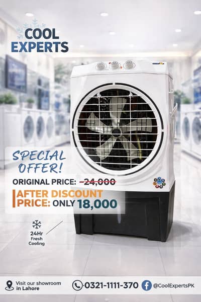 Plastic air cooler with free Replace warrenty