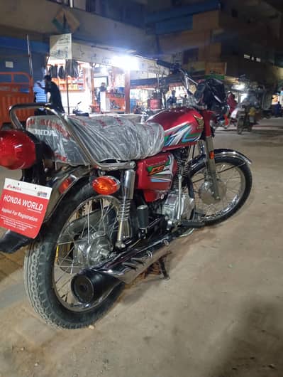 Honda cg 125 2023 model wathsap con 03370480445