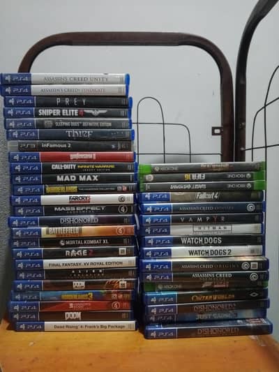 PS4 games Xbox and ps3