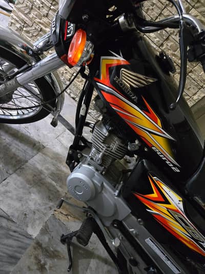 Honda CG 125 2020/2021 punjab number