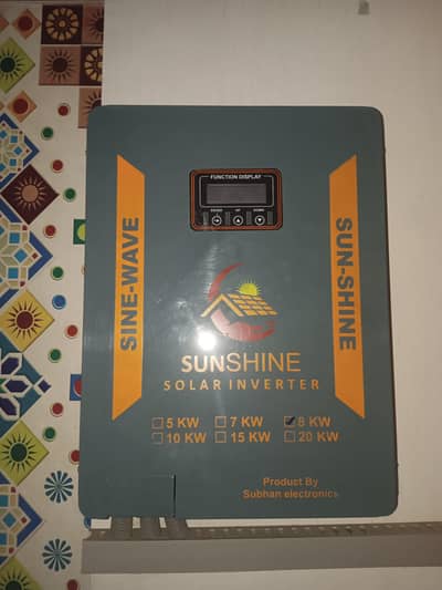 Sun Shine 8kw Solar inverter with box and warranty