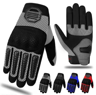 Men Motorcycle Gloves Black Blue Red Grey Lightweight Touchscreen Pro