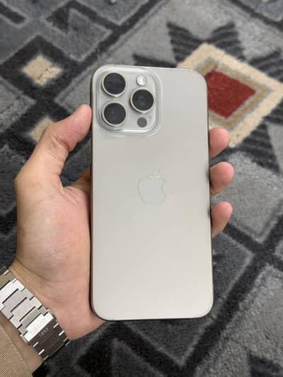 Iphone 15 pro max PTA approved 93% BH