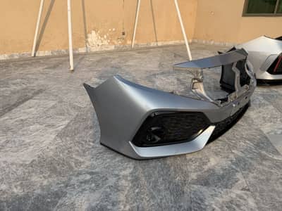 Honda Civic X Type R bumpers