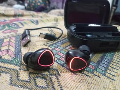 Air Birds M10 Wireless Earbuds – High Quality Sound – Like New