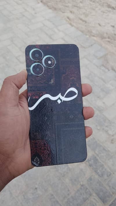 Realme c51 4 64 gb full Box charger 33watt fast touch changed only