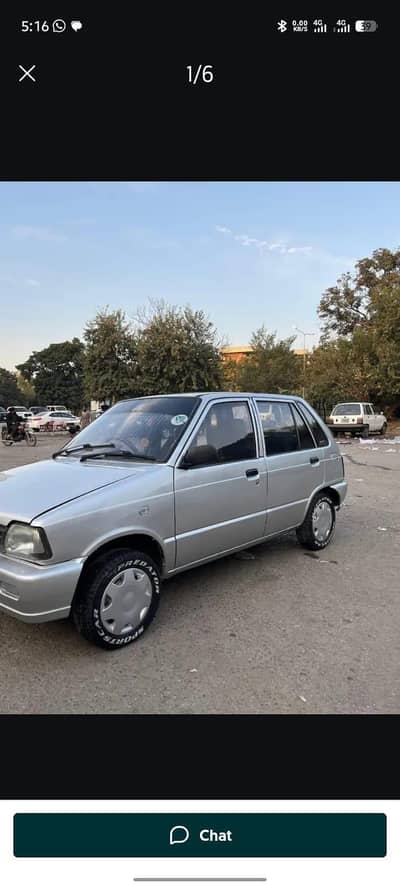 mehran gadi 2004 model argent for sale 03301785742