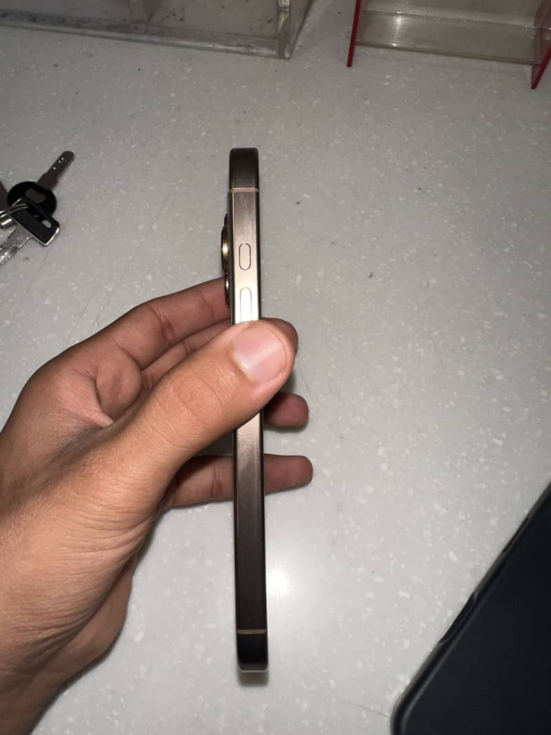 Iphone 16 pro back changed 2