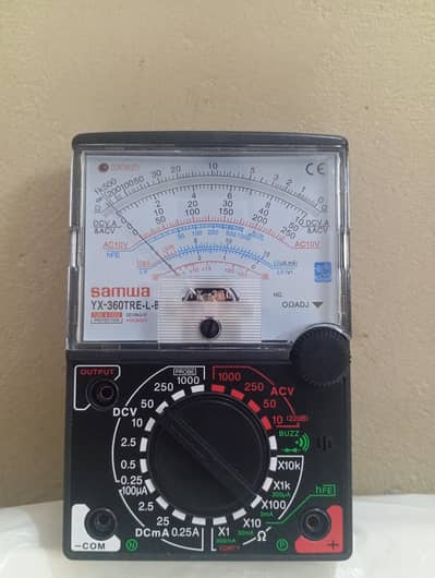 Clump & Analog Multimeter