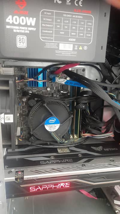 Selling PC parts Power Supply processor Cpu cooler 8gb ram