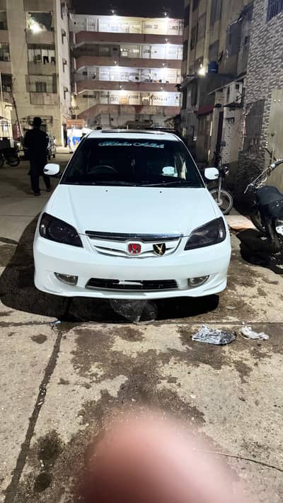 Civic prosmatec VTI 2005 1.6 UG sunroof full option