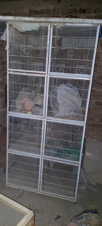 8 portion angle cage with complete accessories