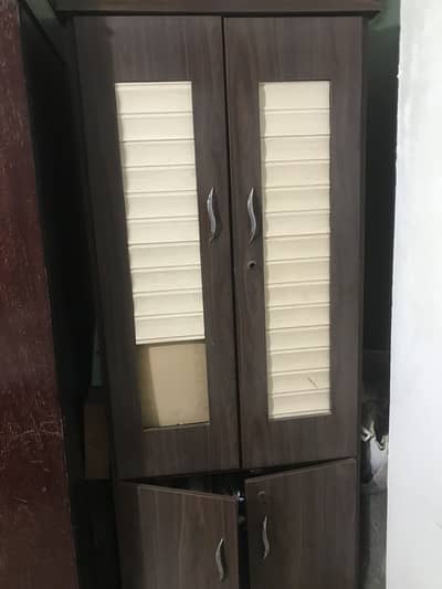 2 wardrobe and 1 showcase